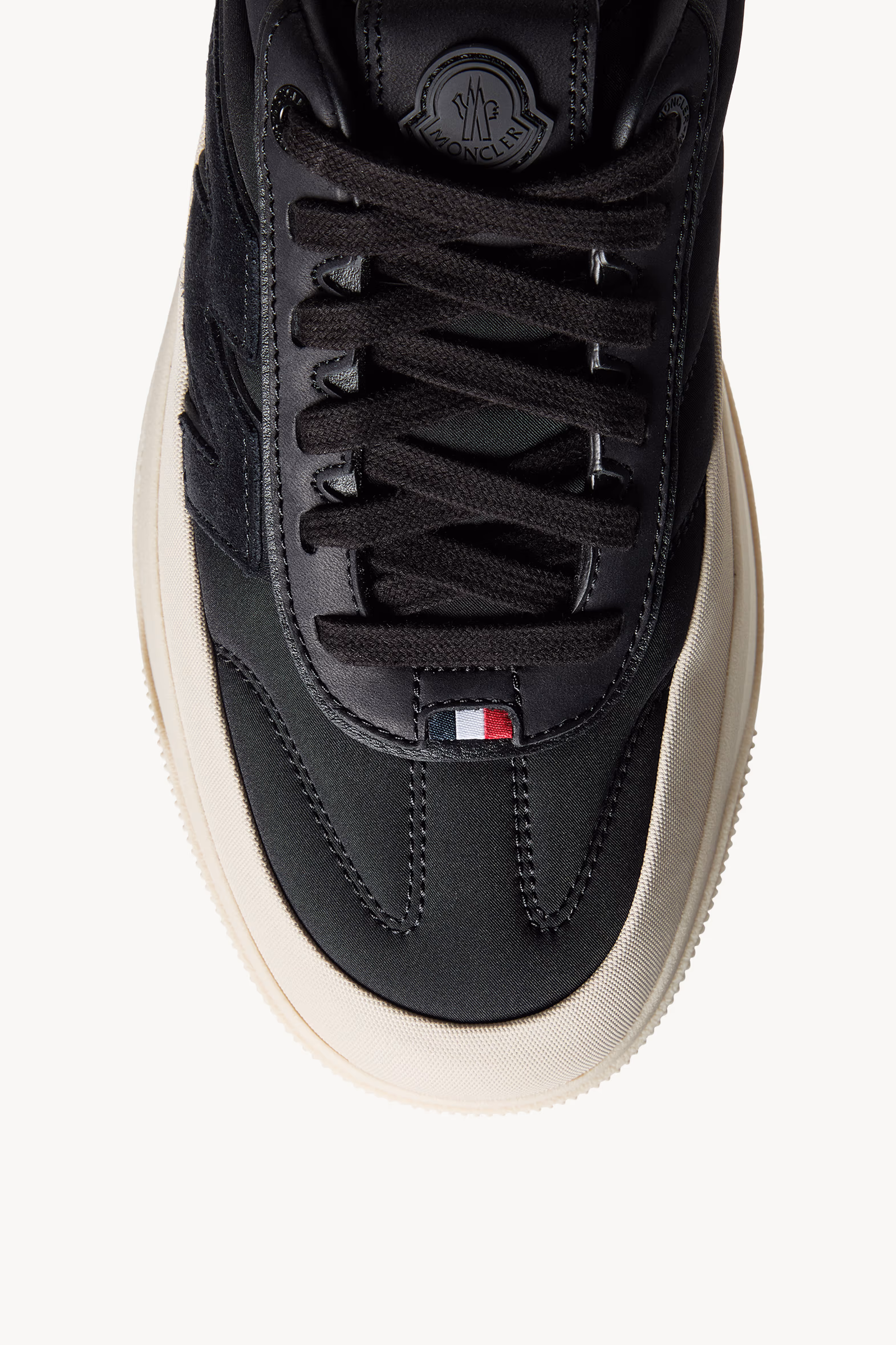 Sneakers en nubuck et daim Moncler Altive Hommes Noir Moncler 3